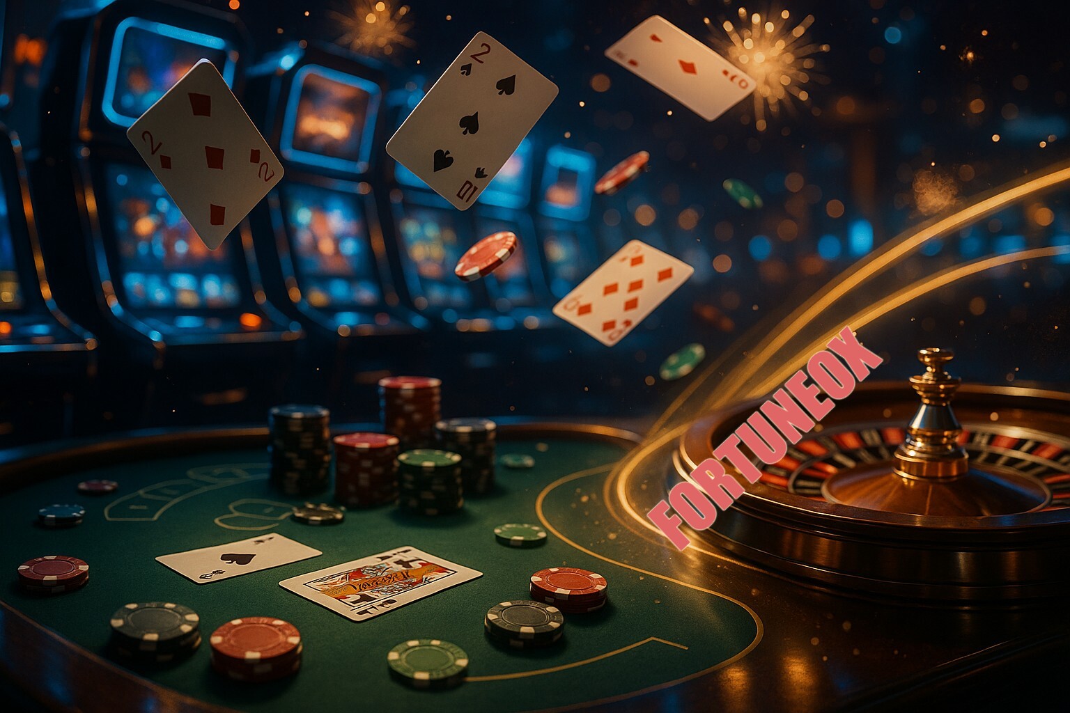 Jogos emocionantes no FORTUNEOX